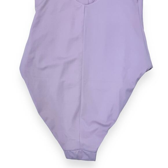 Andie Swim Womens Corsica High Neck One Piece Swimsuit Small Lavender - Picture 10 of 15